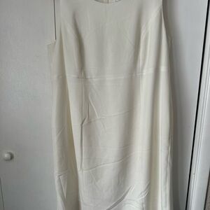 Kasper Ivory Sleeveless Dress